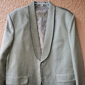 Dress jacket gold olive and black